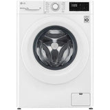 Masina de spalat rufe frontala LG F4WN207N3E, 7 kg, 1400rpm, Clasa D, Direct Drive, SmartDiagnosis™, Add Item, Alb