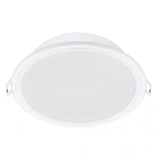 Spot LED incastrat Philips Meson, 12.5W, 1300 lumeni, 4000K, diametru 140 mm, rotund, alb