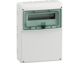 Tablou electric (cofret) Schneider Electric Kaedra 13192, 13 module, montaj aparent, cu zona pentru prize/intrerupatoare, IP65