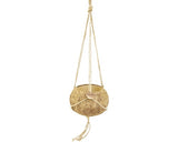 Ghiveci Agatator Kokodama Ø 17 Cm H 9, 5 Cm Maro