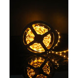 Banda LED Flink, exterior, 5 m, Alb cald