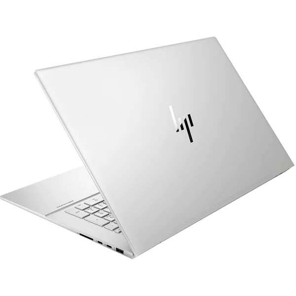 Laptop HP Envy 17-cr0020nn, Intel Core i7-1255U pana la 4.7GHz, 17.3" 4K, 16GB, SSD 512GB, Intel Iris Xe Graphics, Windows 11 Pro, Argintiu