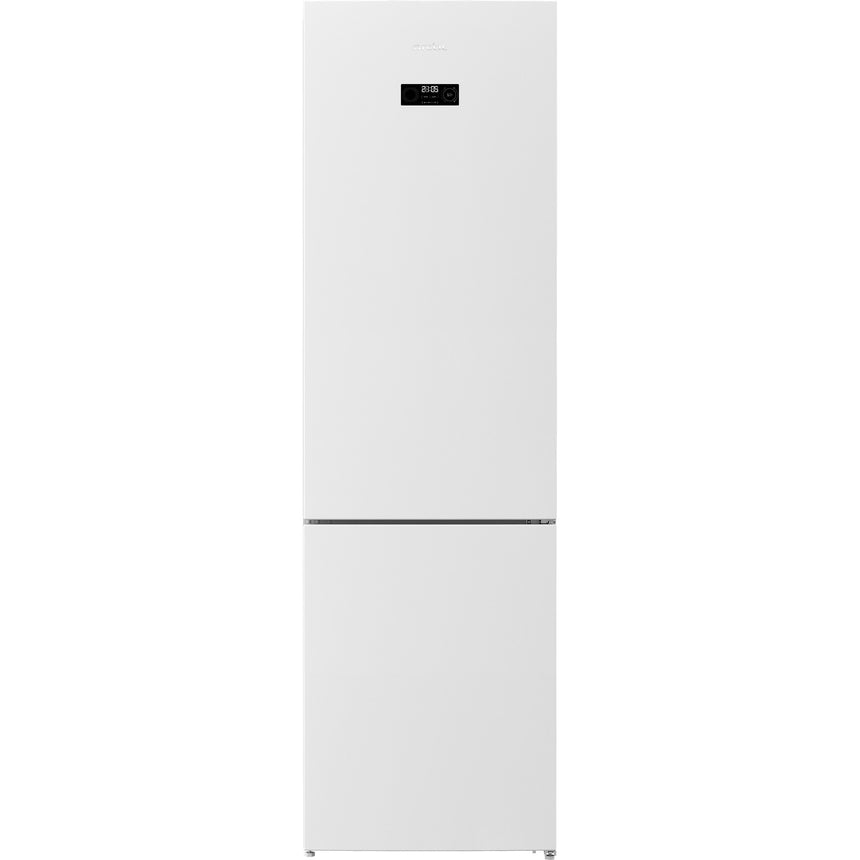 Combina frigorifica Arctic AK60406K40WRW, 386 l, Clasa E, Voice recorder, Garden Fresh, Safety Glass, Display LCD, H 202,5 cm, Alb