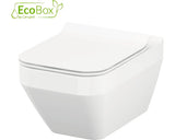 Set WC Suspendat Cersanit Moduo, Evacuare Orizontala, cu Capac WC