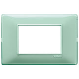Rama decorativa pentru 7 module Vimar Plana, pentru aparataj modular, verde Reflex mint