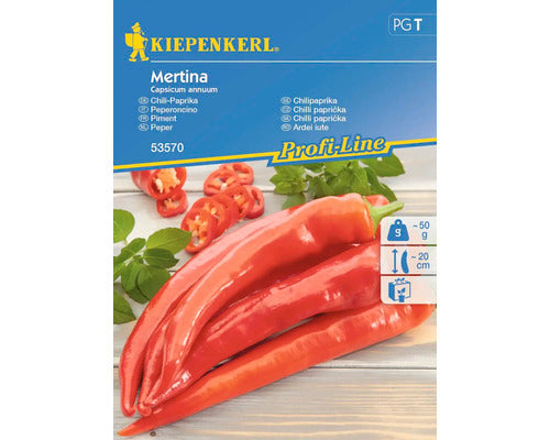 Seminte Legume Kiepenkerl Ardei Iute Mertina F1