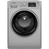 Masina de spalat rufe Whirlpool FreshCare+ FFD9458SBSVEU, 9 kg, 1400 RPM, Clasa B, Steam Refresh, Steam Hygiene, Tehnologia al-6lea Simt, Motor Inverter, Display LCD, Argintiu