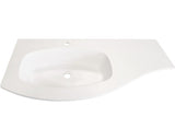 Lavoar Savini Armonia Asimetric, DX Compozit, 104 cm, Alb
