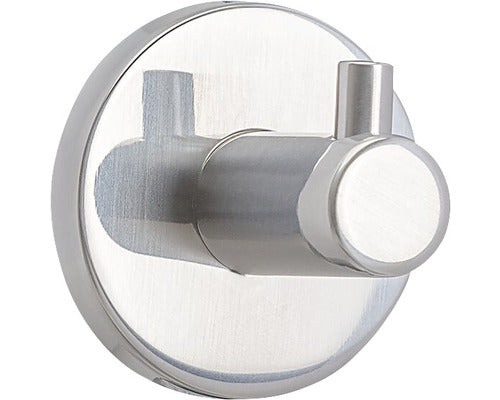 Cuier Baie Mic Tiger Boston, 1 Agatatoare, Montaj Pe Perete, Inox