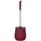 Perie de toaleta cu recipient din ceramica, set de toaleta SYDNEY cu strat antiderapant - WENKO