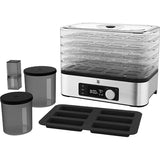 Aparat de deshidratrat WMF Kitchenminis Snack TO GO 415250011, 220W, Argintiu-Negru