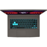 Laptop Gaming MSI Thin 15 B12UC-2037XRO, Intel Core i7-12650H pana la 4.7GHz, 15.6" Full HD, 16GB, SSD 512GB, NVIDIA GeForce RTX 3050 4GB, Free DOS, Negru