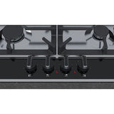 Plita incorporabila NEFF T27DA69N0, gaz, 5 arzatoare, Inox