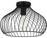 Plafoniera Staverton E27 Max. 1x60w, Neagra