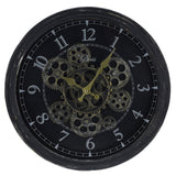 Ceas de perete, H&S, Pinwheel, negru