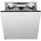 Masina de spalat vase incorporabila Whirlpool WIF5O41PLEGTS, 14 seturi, 11 programe, Clasa C, PowerClean Pro, Tehnologia al 6-lea Simt, Motor Inverter, Sistem Natural Dry, 60 cm
