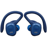 Casti JVC HA-ET45T, True Wireless, Bluetooth, In-Ear, Microfon, Albastru