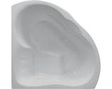 Cada Pe Colt Simetrica Belform Ziam 152x152x72 Cm Acril Alb 27se0002