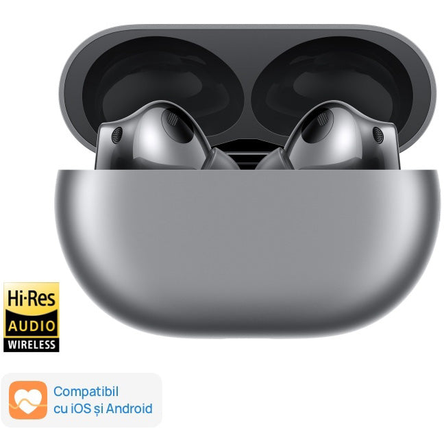 Casti wireless Huawei FreeBuds Pro 2 Silver Frost