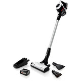 Aspirator vertical BOSCH Unlimited BCS612W, 0.4l, 18V, autonomie max 30 min, Power for ALL, Alb-Negru