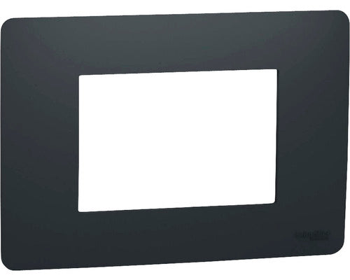 Rama Aparataje Schneider Unica Studio 3 Module, Antracit
