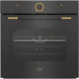 Cuptor incorporabil Beko RBIM19200AD, Electric, 72 l, 3D Cooking, Grill, Defrost, Fan Assisted cooking, Antracit