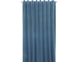 Draperie Blackout Cu Inele Atlas Albastru 140x245 Cm