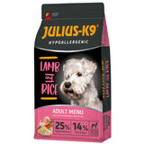 Hrana uscat pentru caini, Julius K9 Adult, Super-premium, hipoalergenica, Miel si Orez, 3kg