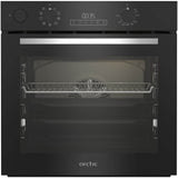 Cuptor incorporabil Arctic ARVIS1430BC, Electric, 71 l, Autocuratare catalitica, Gatire asistata cu abur, Rafturi telescopice, Grill, Clasa A+, Negru