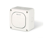 Buton Cu Revenire Scame Ip66, Montaj Aplicat, Cu Lumina, Alb