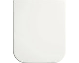 Capac WC Gala Emma duroplast, inchidere simpla, alb 52x36 cm