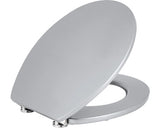 Capac WC Form & Style gri metalic MDF