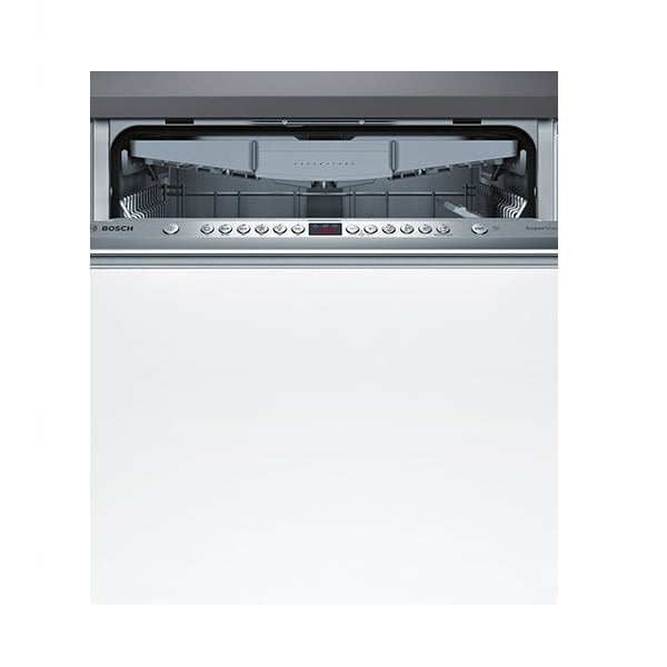 Masina de spalat vase incorporabila BOSCH SMV46KX55E, 13 seturi, 6 programe, 60cm, Clasa E, Alb
