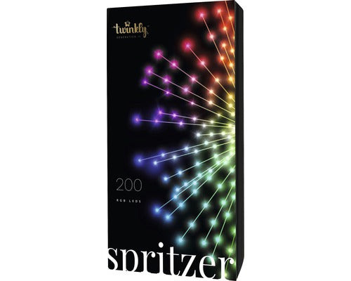 Ghirlanda Twinkly Generation Ii 200 Led-uri Rgb Wi-fi+bluetooth Controlata Prin Aplicatie Lumini Colorate