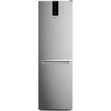 Combina frigorifica Whirlpool W7X82OOX, 335 l, Clasa E, Total No Frost, Tehnologia 6TH Sense, Alarma usa, Iluminare LED, H 191.2 cm, Inox
