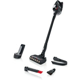 Aspirator vertical fara fir Bosch BCS8214BL Unlimited S8, autonomie 65min, lumini LED, capacitate de colectare 0.4 l, negru