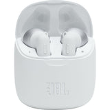 Casti Audio In Ear JBL Tune 225, True Wireless, Bluetooth, Autonomie 5 ore, Alb
