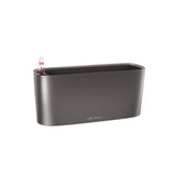 Jardiniera "DELTA 10 ALL-IN-ONE" LECHUZA, carbune metalizat, 1.18 Kg