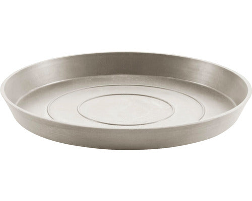 Farfurie Rotunda Ecopots Plastic Ø 21 Cm H 2, 5 Cm Maro-gri