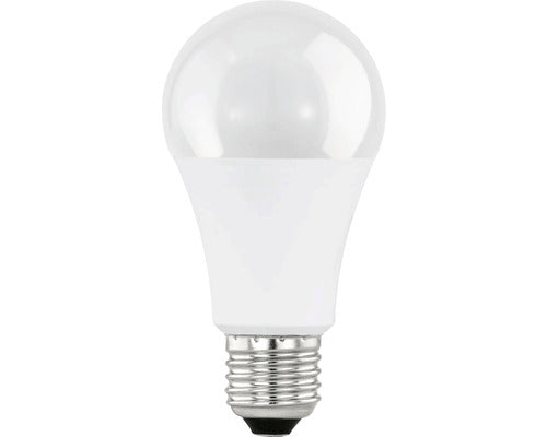 Bec Led Cu Senzor De Miscare Eglo E27 9w 830 Lumeni, Glob Mat A60, Lumina Calda