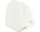 Capac WC FORM & STYLE Bacan duroplast, inchidere lenta, alb 44,7x37,5 cm