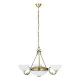 Lustra Savoy, EGLO, E27 - 5X60W, Bronz