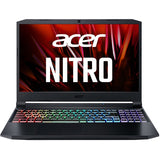 Laptop Gaming ACER Nitro 5 AN515-45-R3HB, AMD Ryzen 5 5600H, 15.6" Full HD, 8GB, SSD 256GB, GeForce RTX 3060 6GB, Free DOS, Negru