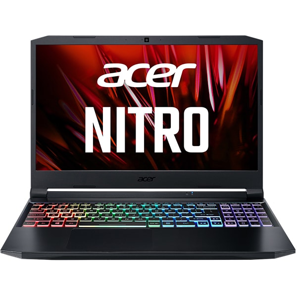 Laptop Gaming ACER Nitro 5 AN515-45-R3HB, AMD Ryzen 5 5600H, 15.6" Full HD, 8GB, SSD 256GB, GeForce RTX 3060 6GB, Free DOS, Negru