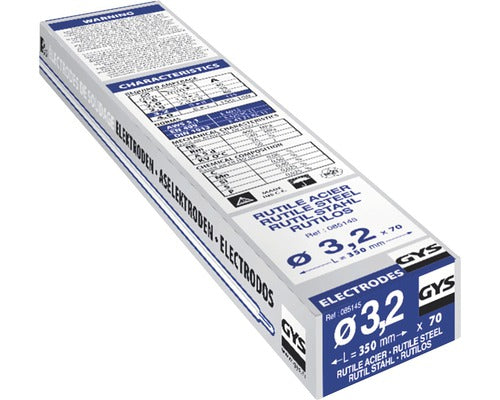 Electrozi Cu Invelis Rutilic Gys 3,2x350 Mm, Pachet 70 Bucati