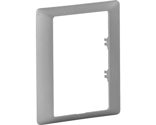 Rama Priza Dubla Cu Impamantare Legrand Valena Life, Montaj Orizontal/vertical, Nuanta Aluminiu