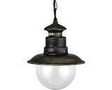 Pendul Florencie E27 Max. 1x60w, Pentru Exterior Ip54, Negru Patinat