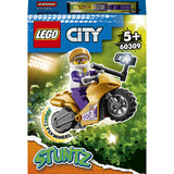 LEGO® City - Motocicleta de cascadorie pentru selfie 60309, 14 piese