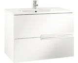 Baza Lavoar, Roca Victoria N, cu Lavoar, 80 cm, Alb