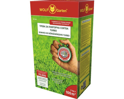 Seminte Wolf Gazon Reinsamantare Turbo 2 Kg